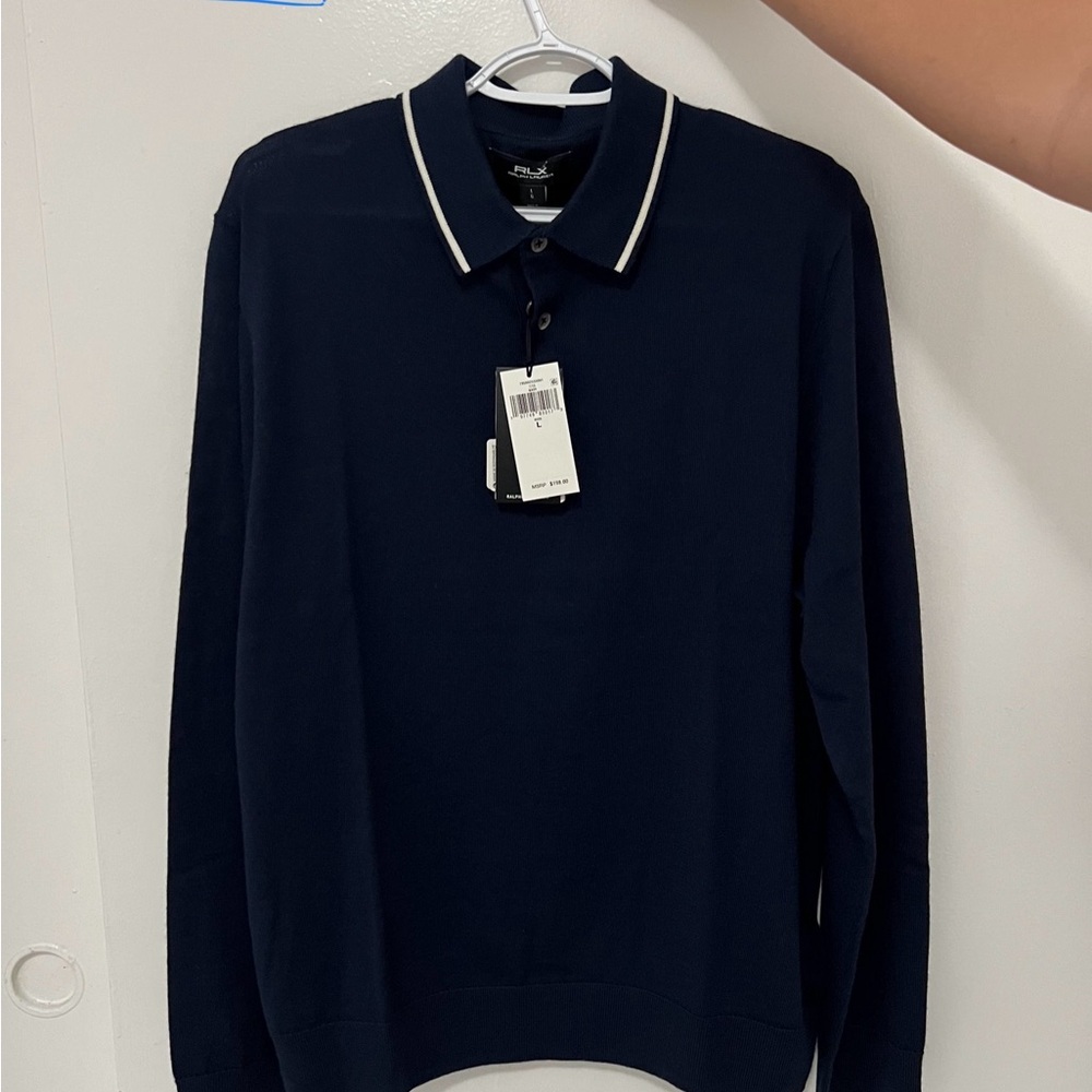 Ralph Lauren Navy Blue Men's Sweater